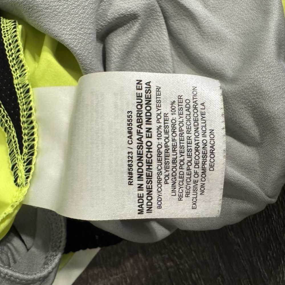 Nike Women's Dri FIT Tempo Running Shorts Medium Yellow 3" Lined - Picture 8 of 11